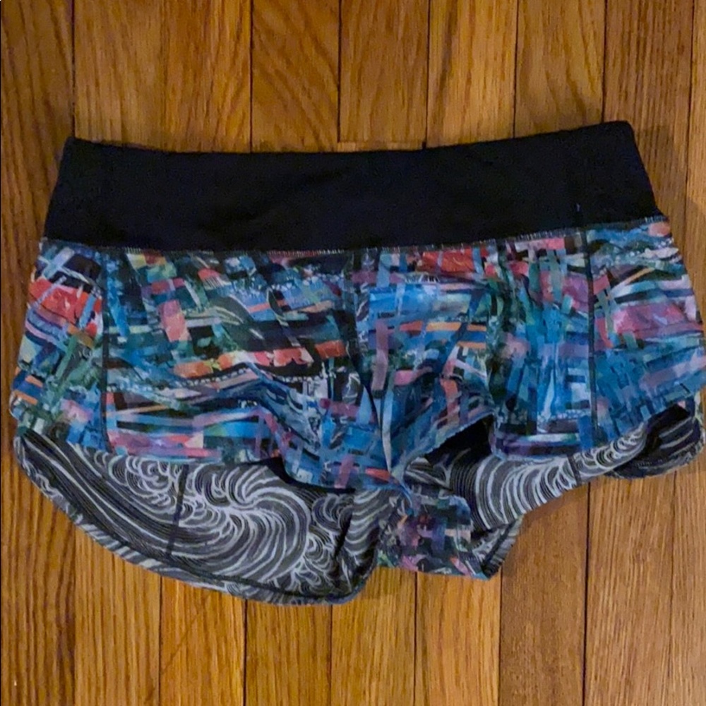 lululemon speed shorts